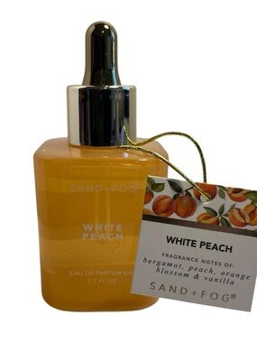 Sand + Fog “White Peach” Body Oil 1.7 fl oz - NWT